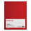 Universal UNV56420 Laminated Two-Pocket Folder, Cardboard Paper, 100-Sheet Capacity, 11 x 8.5, Red, 25/Box, Price/PK