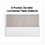 Universal UNV56604 Two-Pocket Portfolio, Embossed Leather Grain Paper, White, 25/box, Price/BX