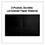 Universal UNV56616 Two-Pocket Portfolio, Embossed Leather Grain Paper, Black, 25/box, Price/BX
