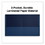 Universal UNV56638 Two-Pocket Portfolio, Embossed Leather Grain Paper, Dark Blue, 25/box, Price/BX