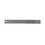 Universal UNV59023 Stainless Steel Ruler with Cork Back and Hanging Hole, Standard/Metric, 12" Long, Price/EA