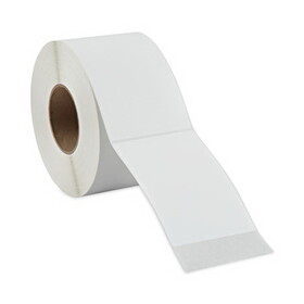 Universal UNV598342 Thermal Transfer Blank Shipping Labels, Label Printers, 4 x 6, White, 1,000/Roll, 4 Rolls/Carton