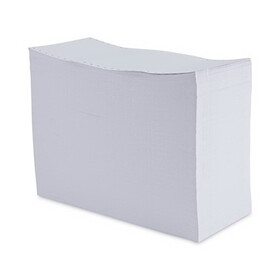 Universal UNV63135 Continuous Unruled Index Cards, 3 X 5, White, 4,000/carton