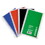 Universal UNV66414 Wirebound Notebook, 3-Subject, Medium/College Rule, Assorted Cover Colors, (120) 9.5 x 6 Sheets, 4/Pack, Price/PK