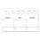 Universal UNV71002 Desk Pad Calendar, 22 x 17, White Sheets, Black Binding, Clear Corners, 12-Month (Jan to Dec): 2025, Price/EA