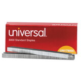 Universal UNV79000 Standard Chisel Point 210 Strip Count Staples, 5,000/box