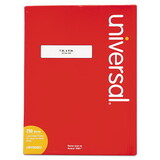 Universal UNV80002 Laser Printer Permanent Labels, 1 X 4, White, 5000/box