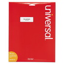 Universal UNV80101 Laser Printer Permanent Labels, 1 X 2 5/8, White, 750/pack