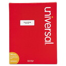 Universal UNV80102 Laser Printer Permanent Labels, 1 X 2 5/8, White, 3000/box