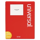 Universal UNV80108 Laser Printer Permanent Labels, 3 1/3 X 4, White, 600/box