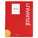 Universal UNV80109 Laser Printer Permanent Labels, 8 1/2 X 11, White, 100/box