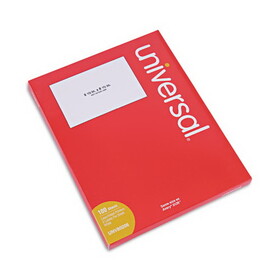 Universal UNV80206 Inkjet/laser Printer Labels, 5 1/2 X 8 1/2, White, 200/pack
