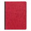 Universal UNV80579 Pressboard Report Cover, Two-Piece Prong Fastener, 3" Capacity, 8.5 x 11, Executive Red/Executive Red, Price/EA