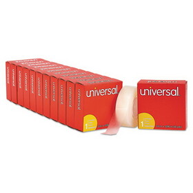 Universal UNV83436VP Invisible Tape, 3/4" X 1296", 1" Core, Clear, 12/pack