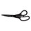 Universal UNV92021 Industrial Carbon Blade Scissors, 8" Long, 3.5" Cut Length, Offset Black/Gray Handle, Price/EA
