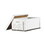 Universal UNV95221 Lift-Off Lid File Storage Box, Legal, Fiberboard, White, 12/carton, Price/CT