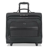 UNITED STATES LUGGAGE USLB644 Classic Rolling Overnighter Case, 15.6