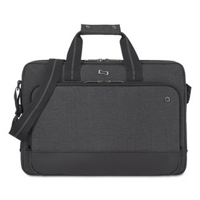 Solo USLUBN11010 Urban Slimbrief, Fits Devices Up to 15.6", Polyester, 16" x 3" x 11.5", Gray