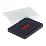 U. S. STAMP & SIGN USSP4727BR Trodat T4727 Dater Replacement Pad, 1 5/8 X 2 1/2, Blue/red
