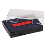 U. S. STAMP & SIGN USSP5440BR T5440 Dater Replacement Ink Pad, 1 1/8 X 2, Blue/red