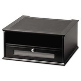 Victor VCT11755 Midnight Black Collection Monitor Riser, 13
