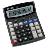 Victor VCT1190 1190 Executive Desktop Calculator, 12-Digit Lcd
