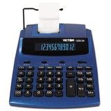 Victor VCT12253A 1225-3a Antimicrobial Two-Color Printing Calculator, Blue/red Print, 3 Lines/sec