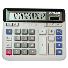 Victor VCT2140 2140 Desktop Business Calculator, 12-Digit Lcd
