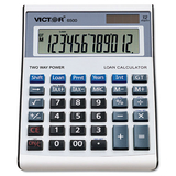 Victor VCT6500 6500 Executive Desktop Loan Calculator, 12-Digit Lcd