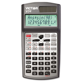 Victor VCTV34 V34 Advanced Scientific Calculator, 10-Digit Lcd