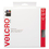 Velcro VEK91138 Sticky-Back Fasteners, Removable Adhesive, 0.75" x 30 ft, White, Price/RL