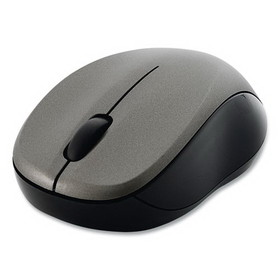 Verbatim VER99769 Silent Wireless Blue LED Mouse, 2.4 GHz Frequency/32.8 ft Wireless Range, Left/Right Hand Use, Graphite