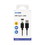 JENSEN VOXJU832AC6V USB-A to USB-C Cable, 6 ft, Black, Price/EA