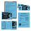 WAUSAU PAPERS WAU22521 Color Paper, 24lb, 8 1/2 X 11, Lunar Blue, 500 Sheets, Price/RM