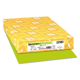 Neenah Paper WAU22583 Color Paper, 24 lb Bond Weight, 11 x 17, Terra Green, 500/Ream
