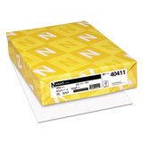Neenah Paper WAU40411 Exact Index Card Stock, 110lb, 94 Bright, 8 1/2 X 11, White, 250 Sheets