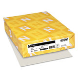 Neenah Paper WAU49591 Exact Index Card Stock, 110 lb Index Weight, 8.5 x 11, Gray, 250/Pack