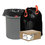 WEBSTER INDUSTRIES WBI1DT200 Heavy-Duty Bags, 30gal, 1.2mil, 30 1/2 X 33, Black, 200/box, Price/BX