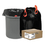 Webster WBI1DTL150 Heavy-Duty Bags, 33gal, 1.2mil, 38 X 33 1/2, Black, 150/box, Price/BX