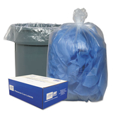 Webster WBI303618C Clear Low-Density Can Liners, 30gal, .71 Mil, 30 X 36, Clear, 250/carton