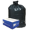 Webster WBI333916B Linear Low-Density Can Liners, 33 gal, 0.63 mil, 33" x 39", Black, 25 Bags/Roll, 10 Rolls/Carton, Price/CT