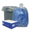 Webster WBI434722C Clear Low-Density Can Liners, 56gal, .9 Mil, 43 X 47, Clear, 100/carton, Price/CT