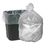 WEBSTER INDUSTRIES WBIGNT2424 High Density Waste Can Liners, 7-10gal, 6mic, 24 X 23, Natural, 1000/carton, Price/CT