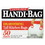 Handi-Bag WBIHAB6DK50CT Drawstring Kitchen Bags, 13 gal, 24" x 27.4", White, 50 Bags/Box, 6 Boxes/Carton, Price/CT