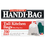 Handi-Bag WBIHAB6FK100 Super Value Pack Can Liners, 13 gal, 0.6 mil, 23.75" x 28", White, 100/Box, Price/BX