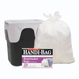Handi-Bag WBIHAB6FW130 Handi-Bag Super Value Pack, 8gal, 0.6mil, 22 X 24, White, 130/box