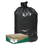Earthsense WBIRNW1TL80 Recycled Large Trash And Yard Bags, 33gal, .9mil, 32.5 X 40, Black, 80/carton, Price/CT