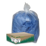 Earthsense Commercial WBIRNW4310C Linear Low Density Clear Recycled Can Liners, 23 gal, 1.25 mil, 28.5