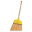 Weiler 44305 Angle Broom, Flagged Plastic Bristles, 7-1/2" - 6" Bristles, 54" Length, Price/EA
