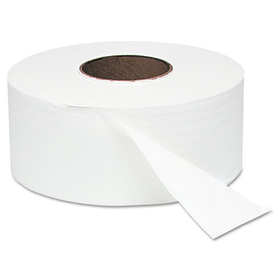 Windsoft WIN202 Jumbo Roll Bath Tissue, Septic Safe, 2 Ply, White, 3.4" x 1,000 ft, 12 Rolls/Carton